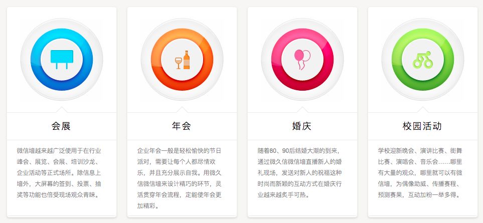 微信墙与微信上墙,微信上墙互动内容