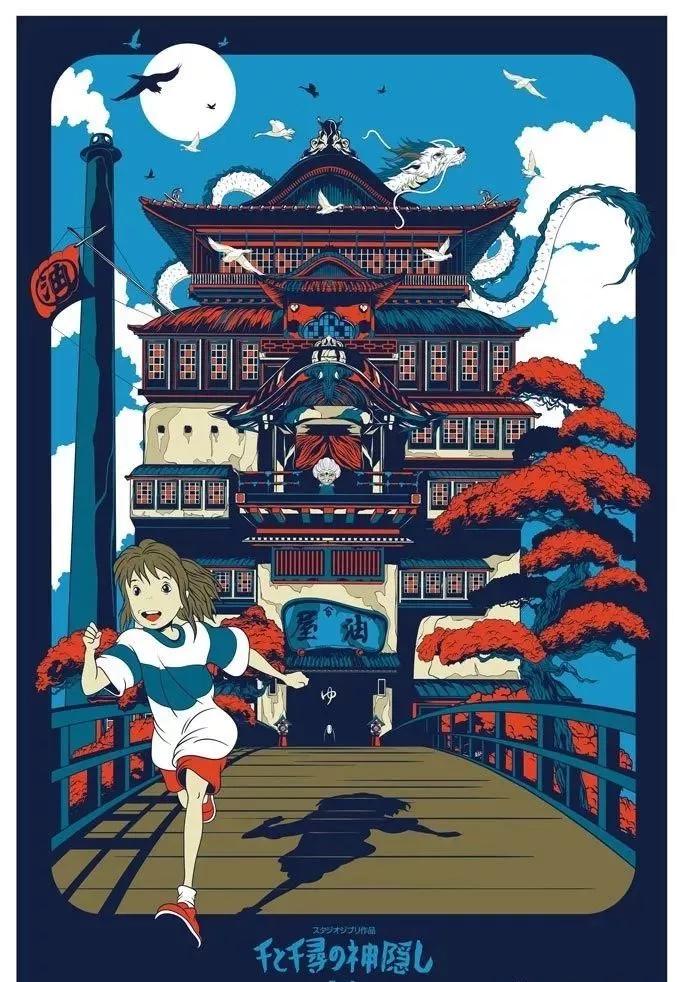 全球50位艺术家致敬宫崎骏作品