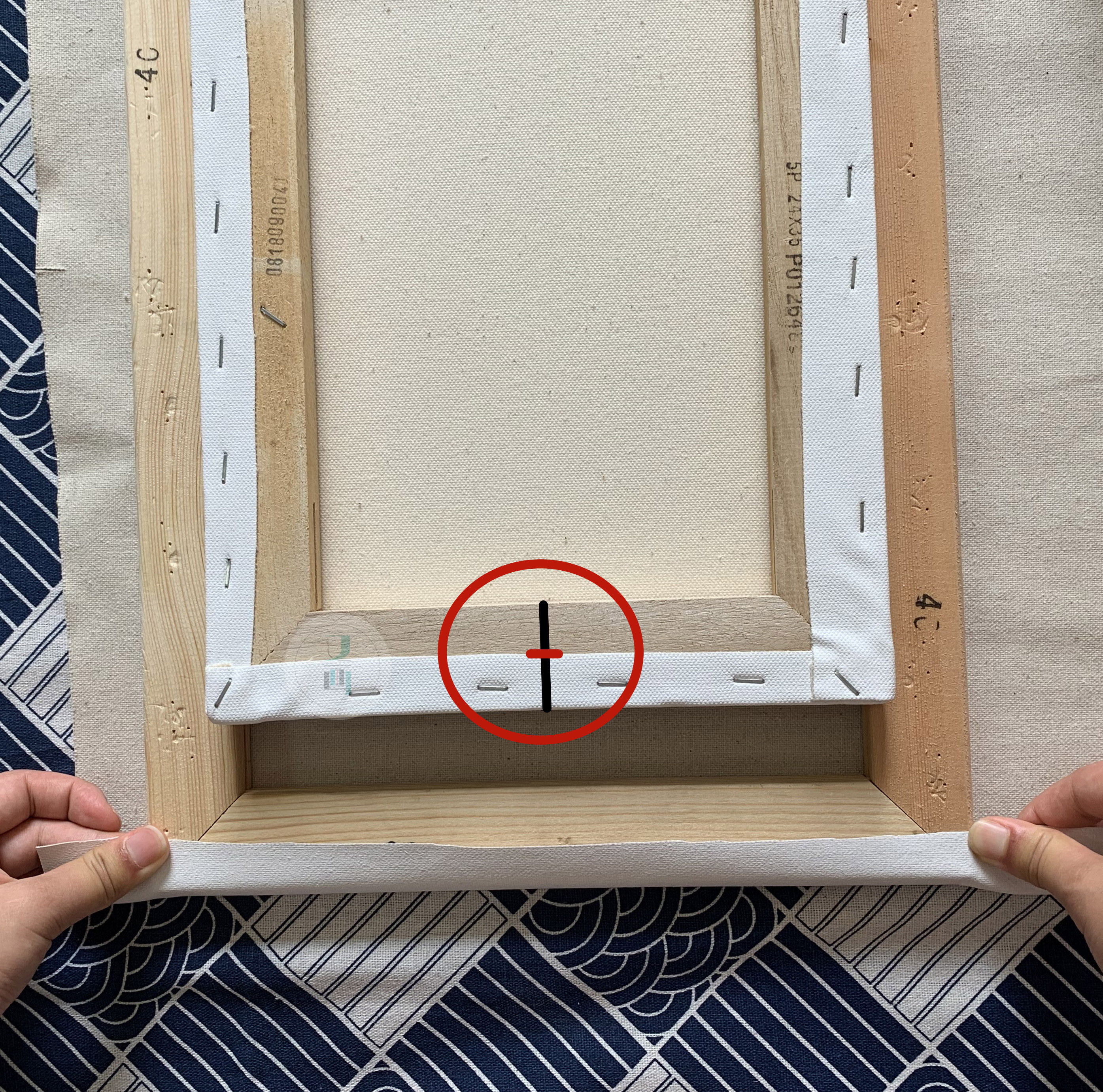 油画绷布过程,油画绷框教程