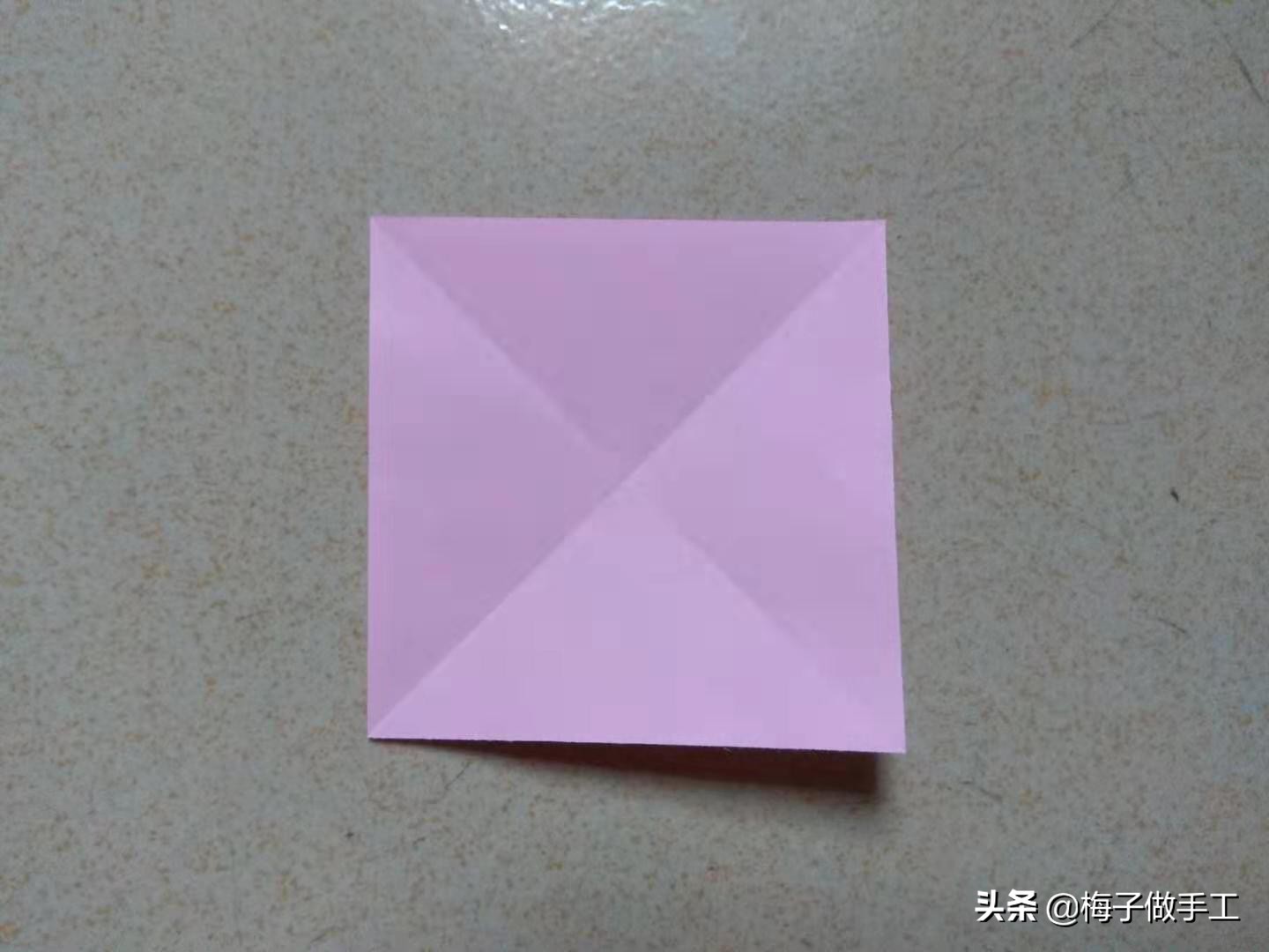 儿童手工折纸教程平底鞋,儿童手工折纸折鞋子