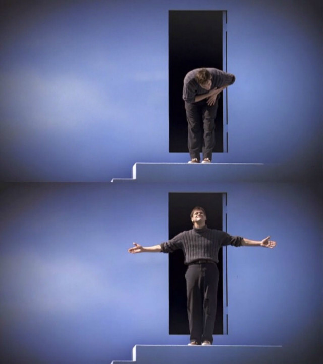 楚门的世界楚门应该逃离还是留下,楚门的世界引起楚门怀疑的细节