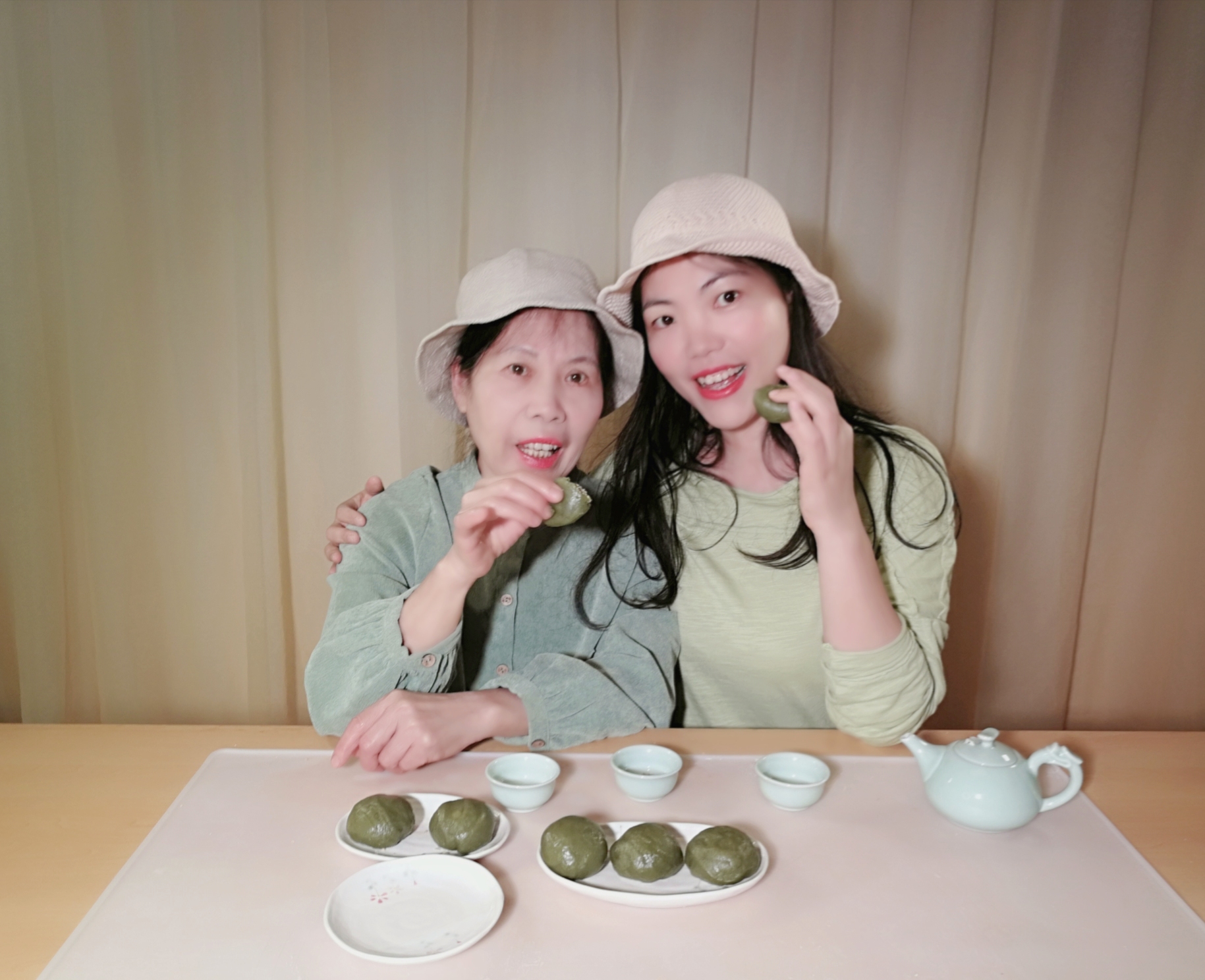 莲花妈妈快手版青团有诀窍，黄金比例配方简单易学，Q弹软糯清香