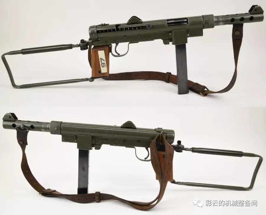 瑞典m45d冲锋枪,瑞典m44冲锋枪