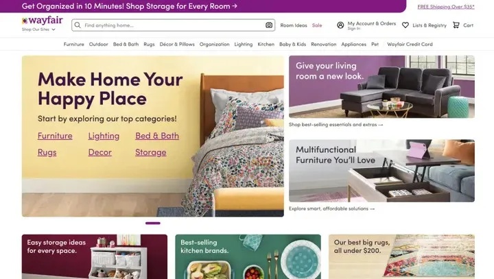 家居电商wayfair,wayfair家居平台