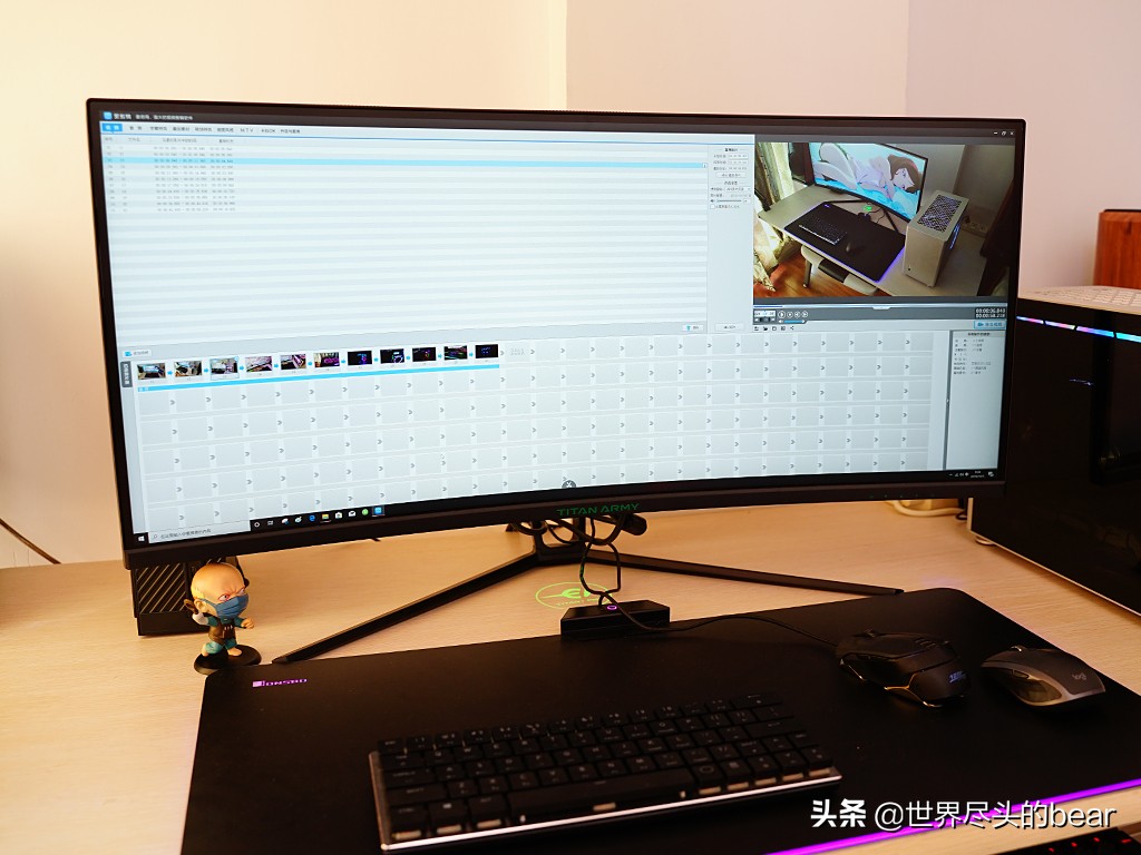 泰坦军团a34qgn曲面带鱼屏实测,泰坦军团a34qgn曲面屏评测