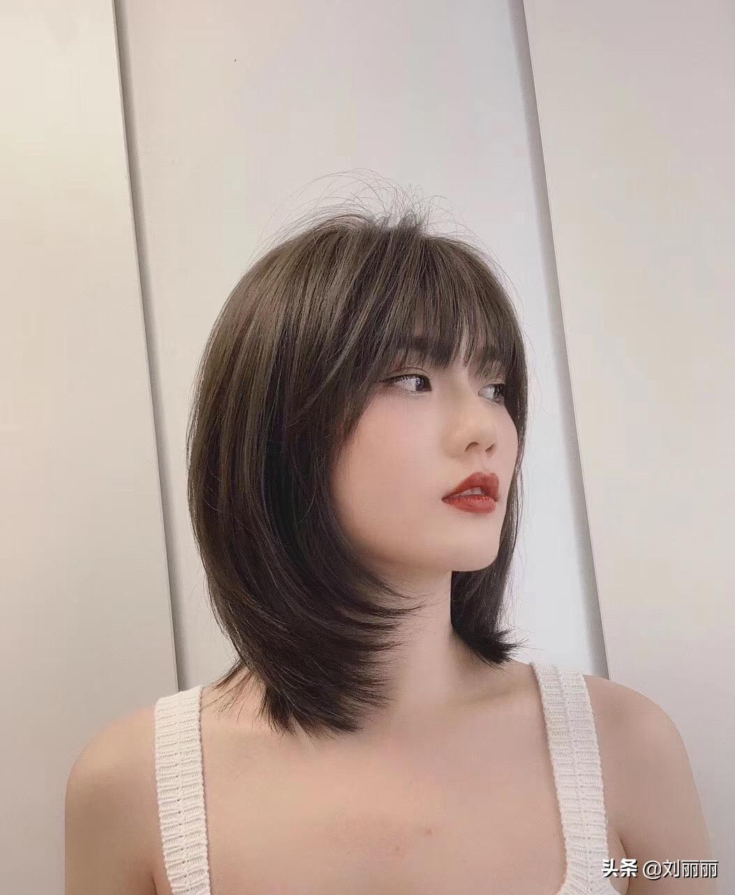 减龄锁骨发可扎可散的发型初恋头,锁骨发2023爆款洋气