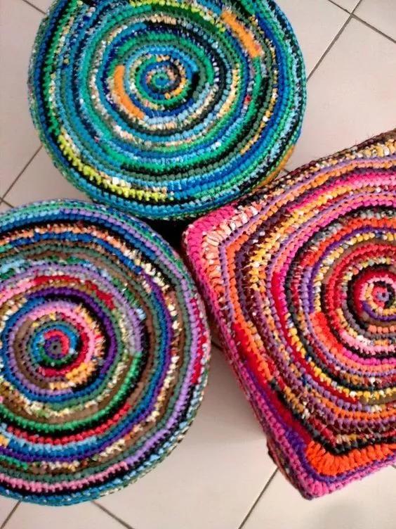 塑料袋手工编织视频,塑料袋编织篮子视频教程