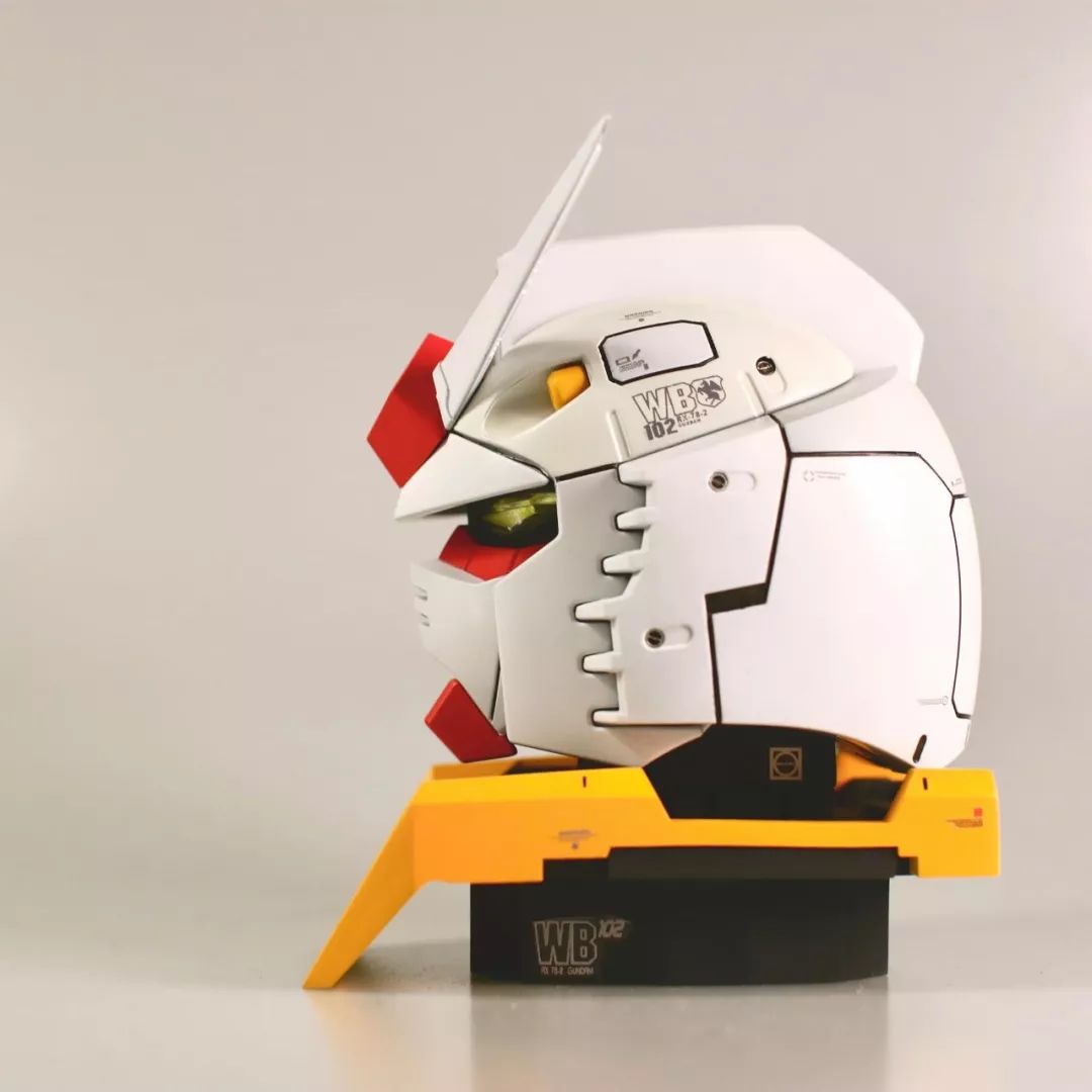 顶级高达模型自制,自制高达石像模型