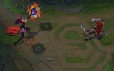 腥红之月是滑板鞋强还是轮子妈强,lol腥红之月轮子妈