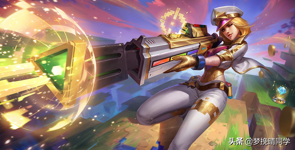 lol皮城女警未来战士重做,lol女警所有皮肤展示