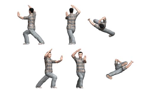 二十四式太极拳动画全方位展示,太极拳二十四式中第18至23式教学