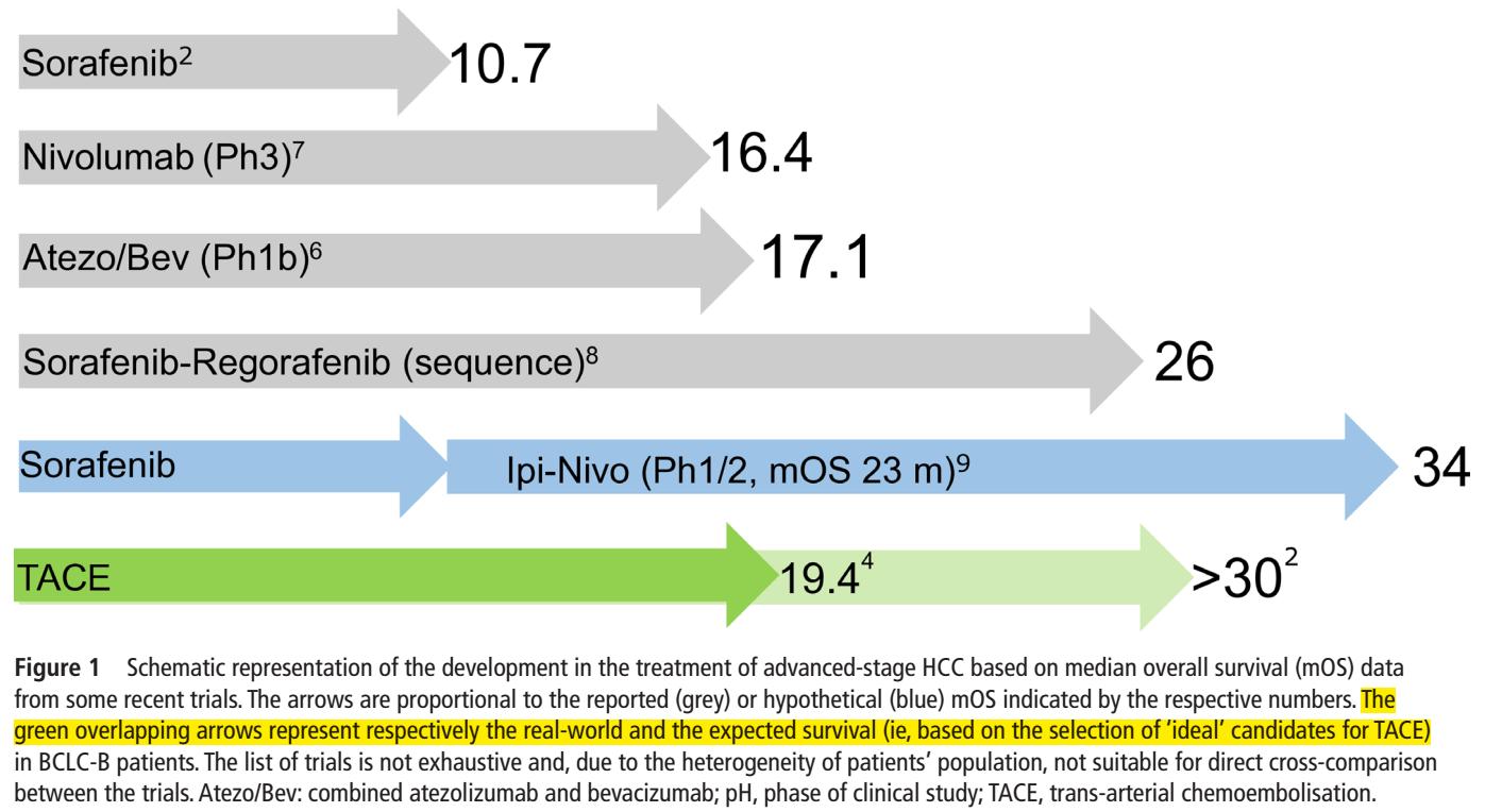 中晚期肝癌的靶向治疗与免疫治疗,肝介入栓塞后多久可以用靶向药