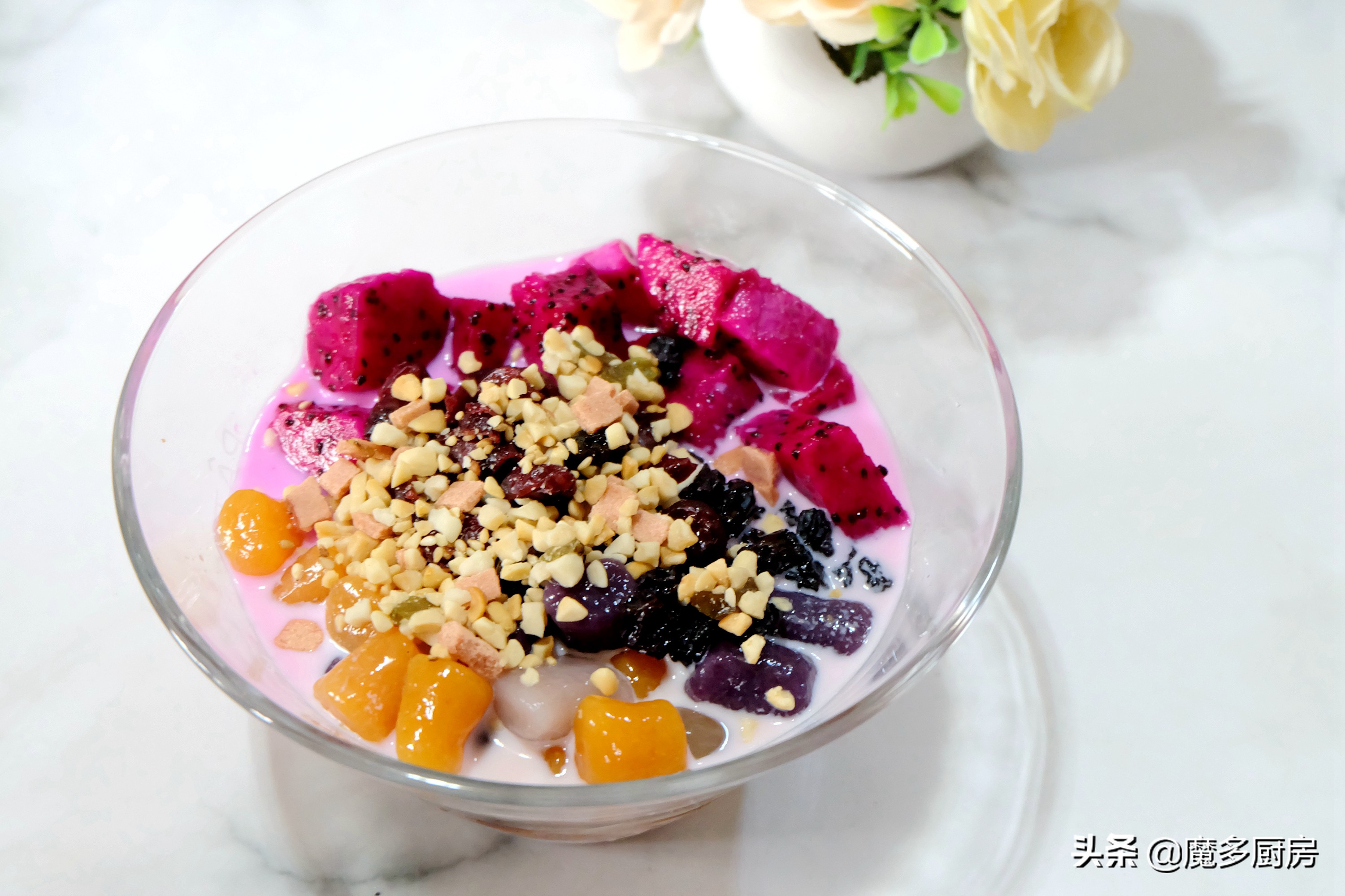 学做好吃的冰粉,用食材做好吃的冰粉