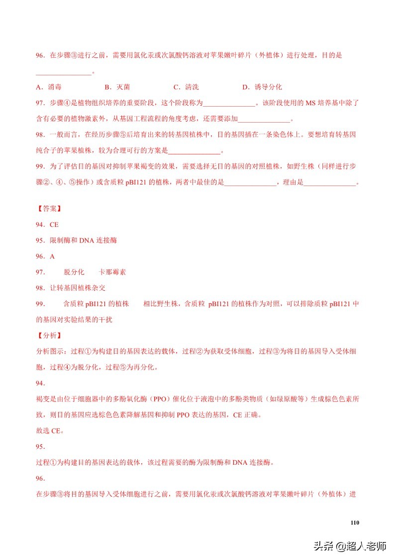 2024生物高考10大热点主题,生物江苏新高考复习资料2025