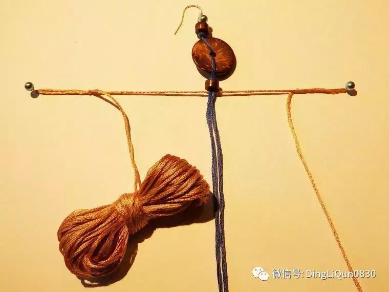 编绳教程挂饰大全,彩绳编挂饰教程