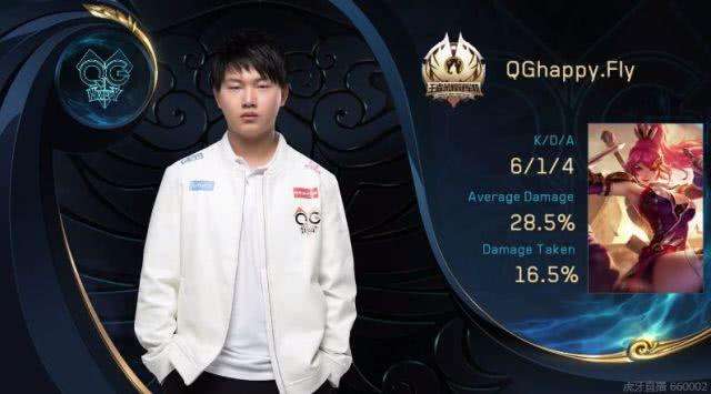 王者荣耀qghappyfly四杀,王者荣耀qghappyfly出装