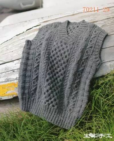 爱尔兰毛线编织图案大全,阿兰花样斗篷编织教程