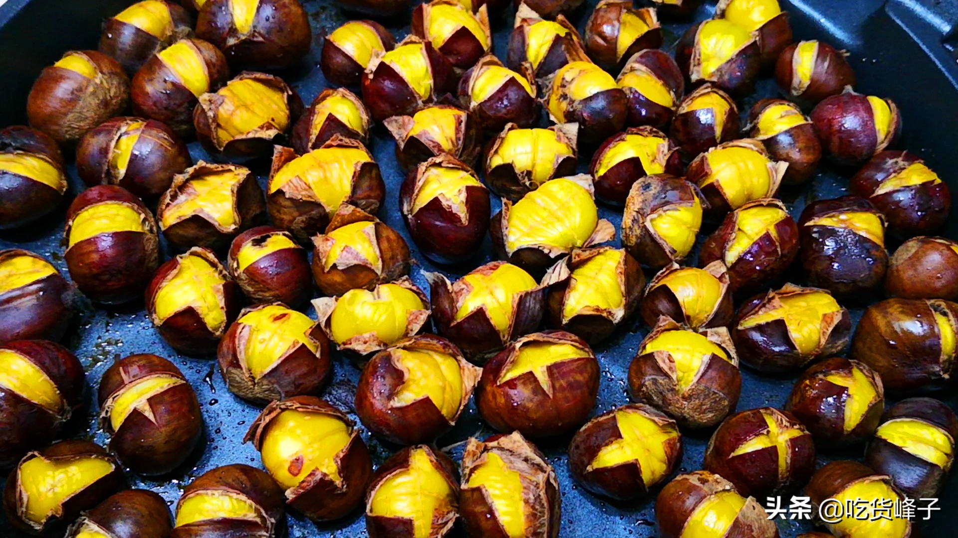 炒板栗不用黄油做出来的家常做法,炒板栗不用开水的方法