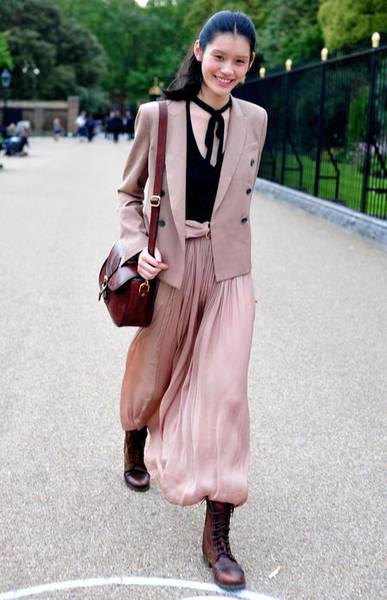 裙子穿搭夏季气质超仙纱裙,如果夏天只有一种穿搭