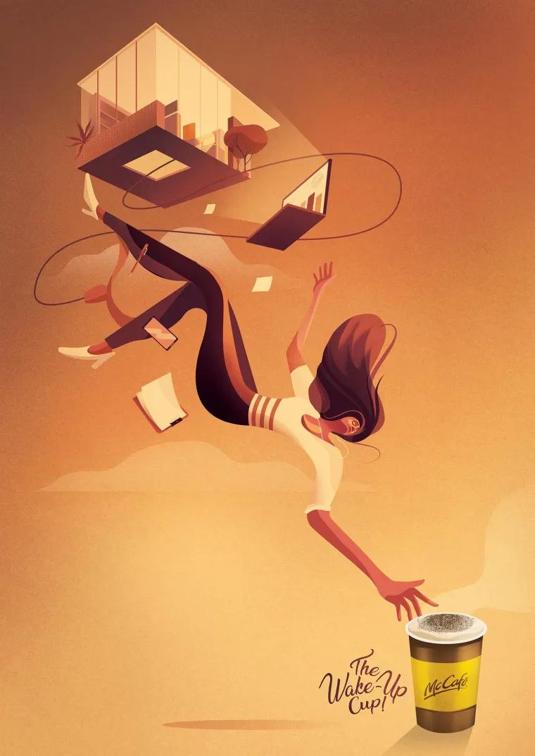 麦当劳海报寓意,麦当劳海报设计风格有哪些