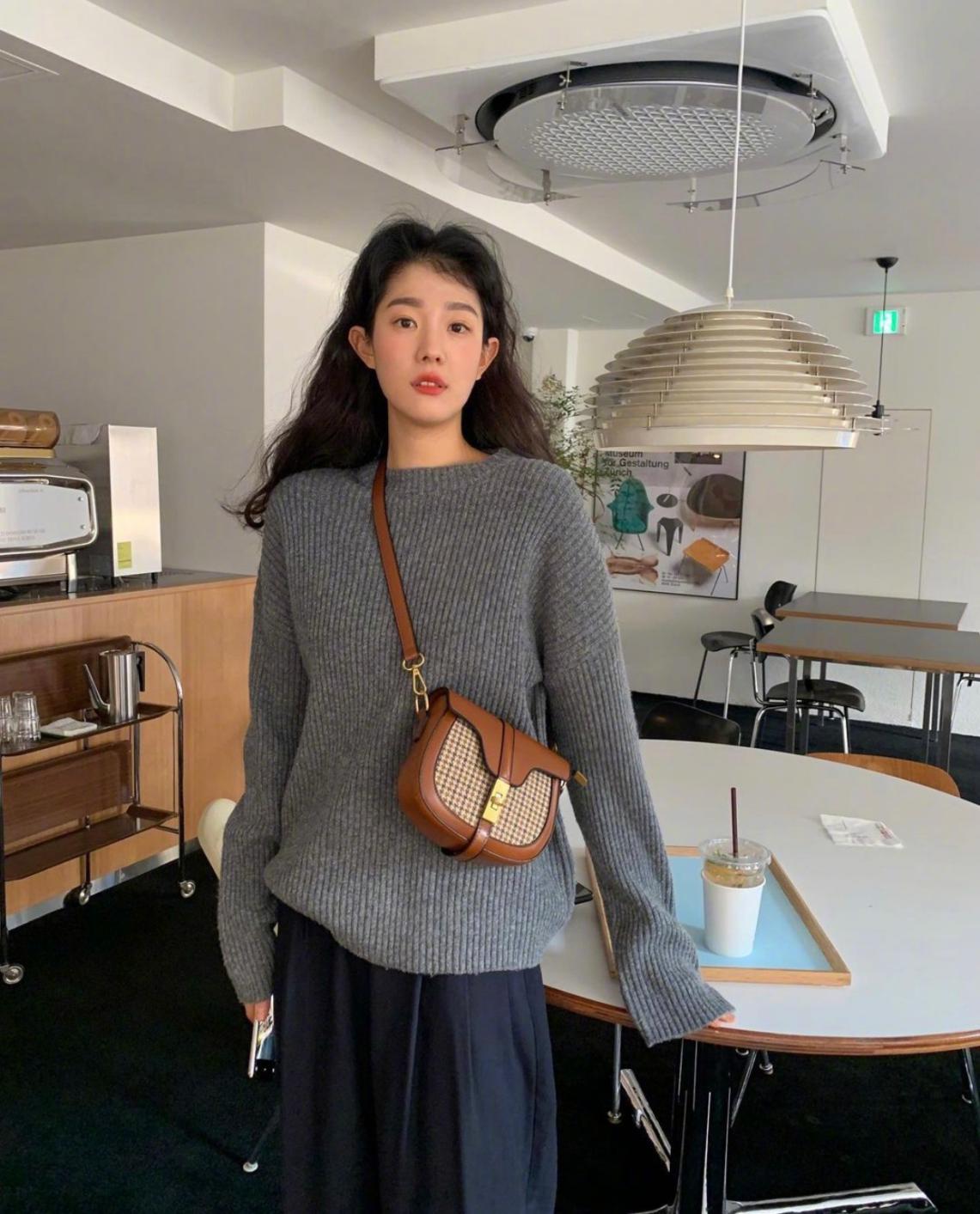 韩系ins风女生穿搭,冬季ins风穿搭女学生党