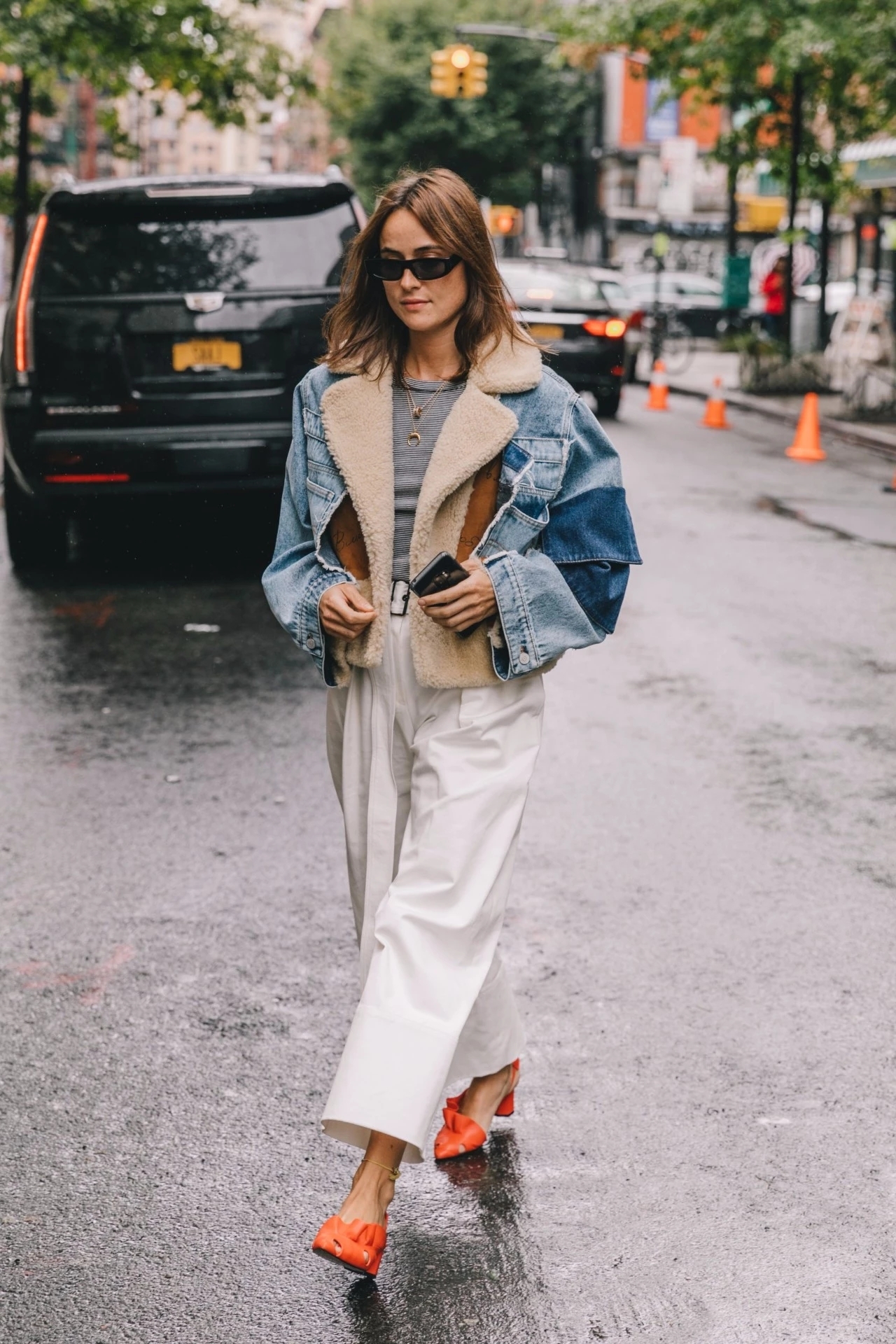 羊羔毛外套怎么穿才好看,羊羔毛显瘦外套