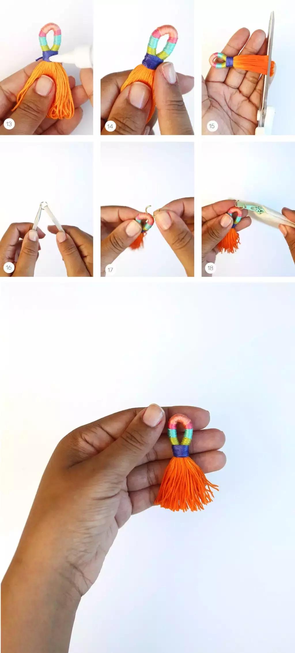 自制流苏装饰品,新家如何用流苏书签做装饰