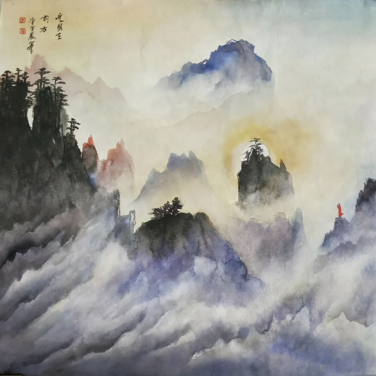 建党百年全国优秀艺术名家书画展,庆祝建党百年书画名家作品