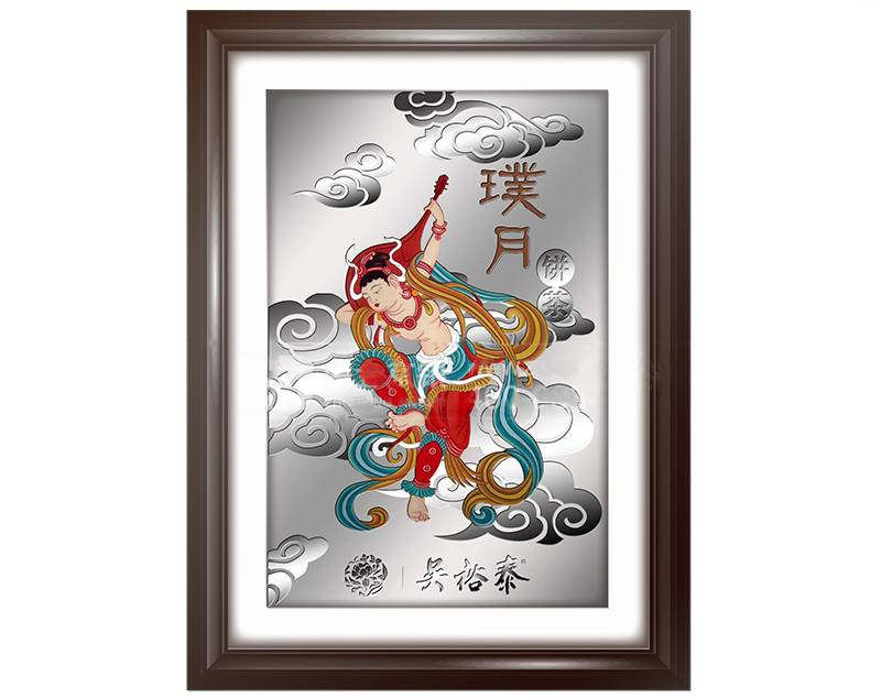 贴金箔的画,给画加画框多少钱