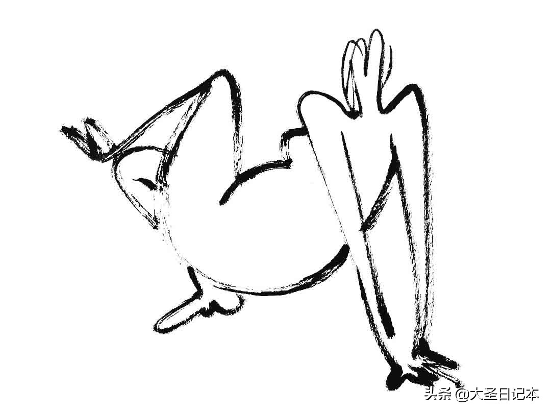 漫画现场临摹,人物写生漫画速写