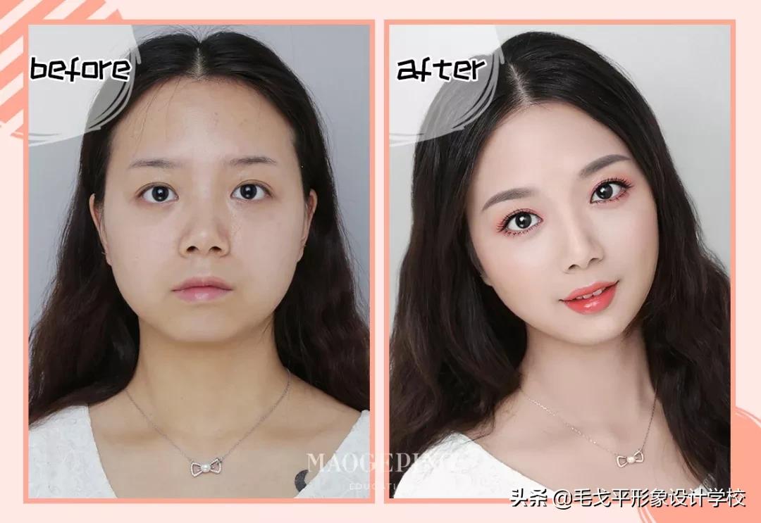 盘点女生化妆前后对比,为什么女生化妆和素颜差别那么大