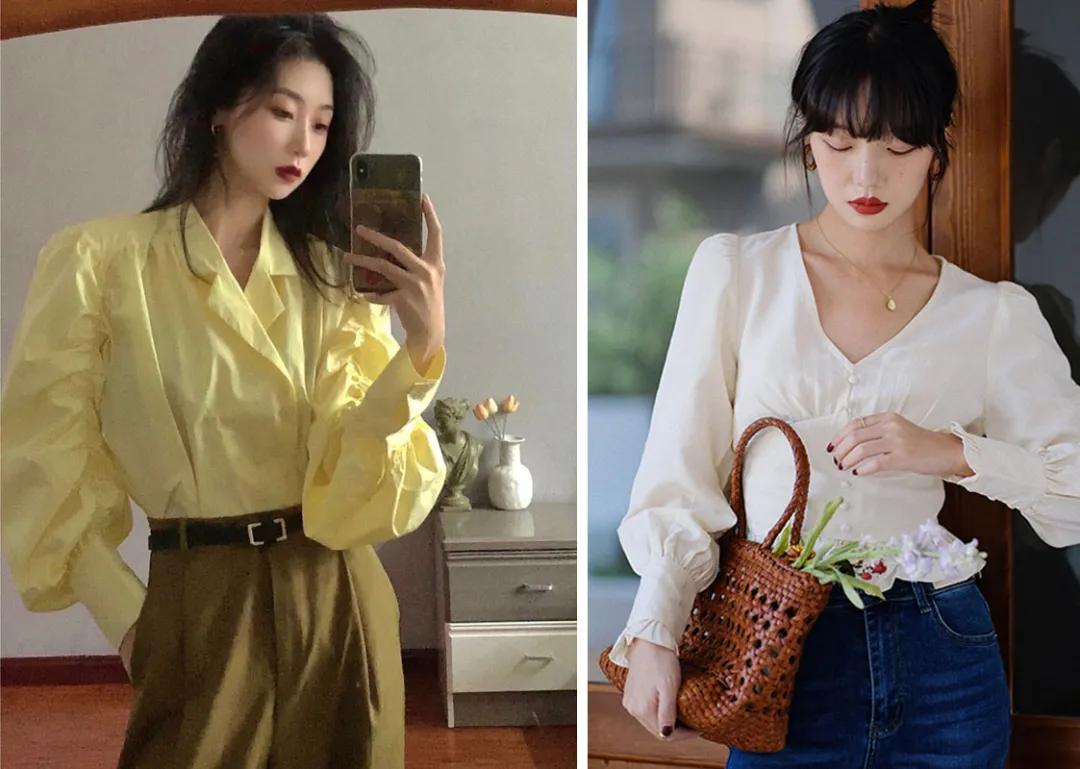 今年最火的格子衬衫法式,今年最流行衬衫100款