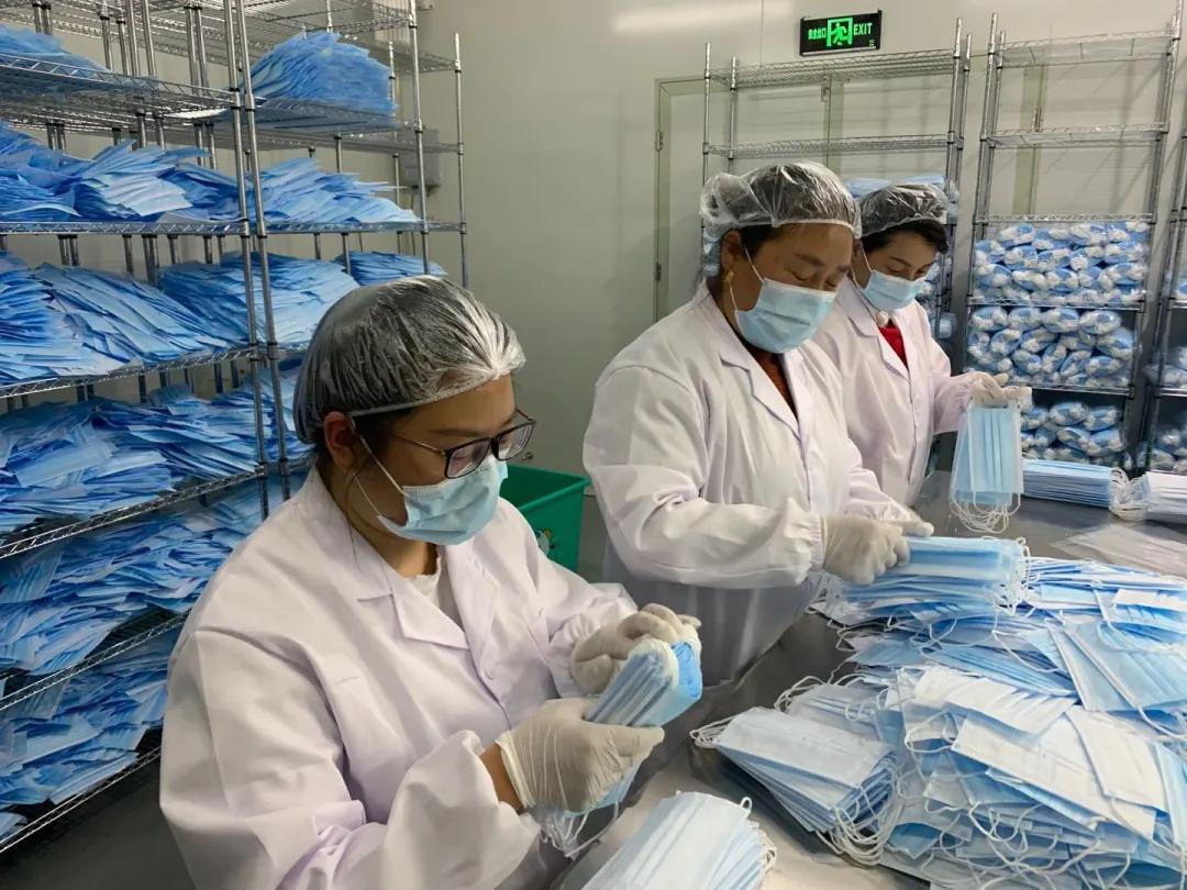 医用口罩厂投产,汶川阿坝州口罩