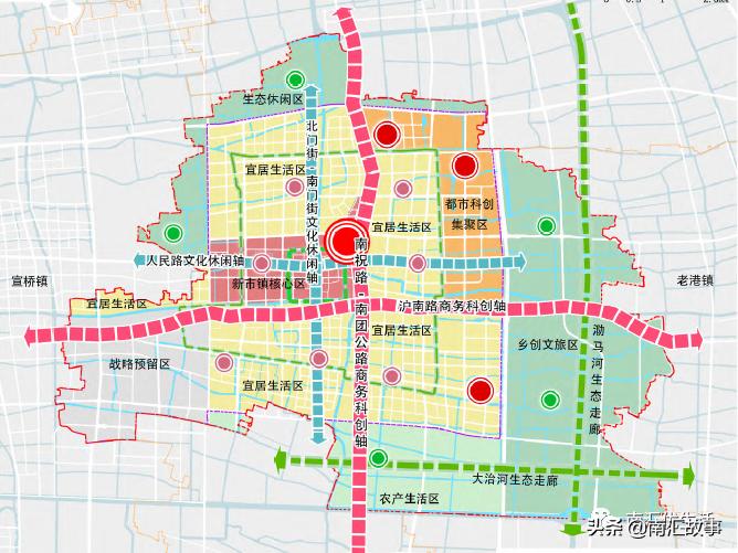 2024年南汇惠南2035规划,2035惠南规划图完整版