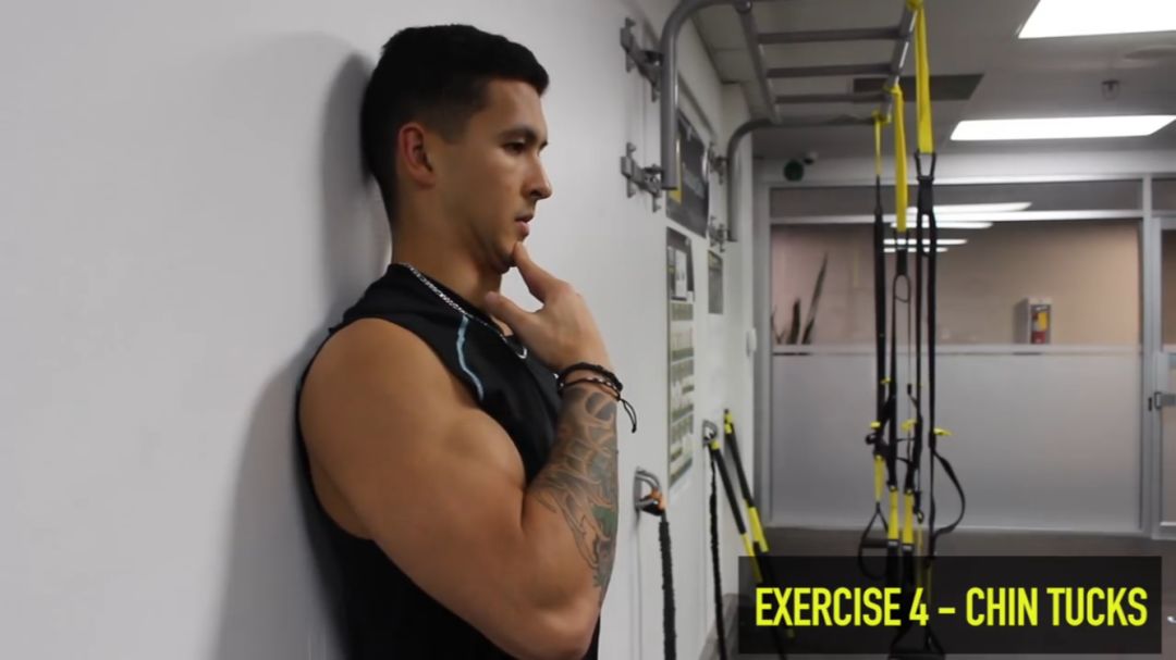 儿童头前倾矫正,头前倾矫正训练动作