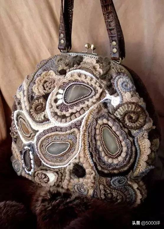 爱尔兰钩花包包图解,爱尔兰钩花包包教程