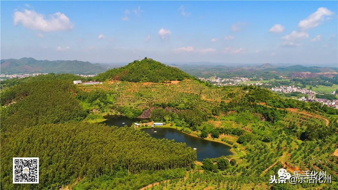 这里被称为化州之镇山，高空航拍气势非凡，历代地师推崇备至