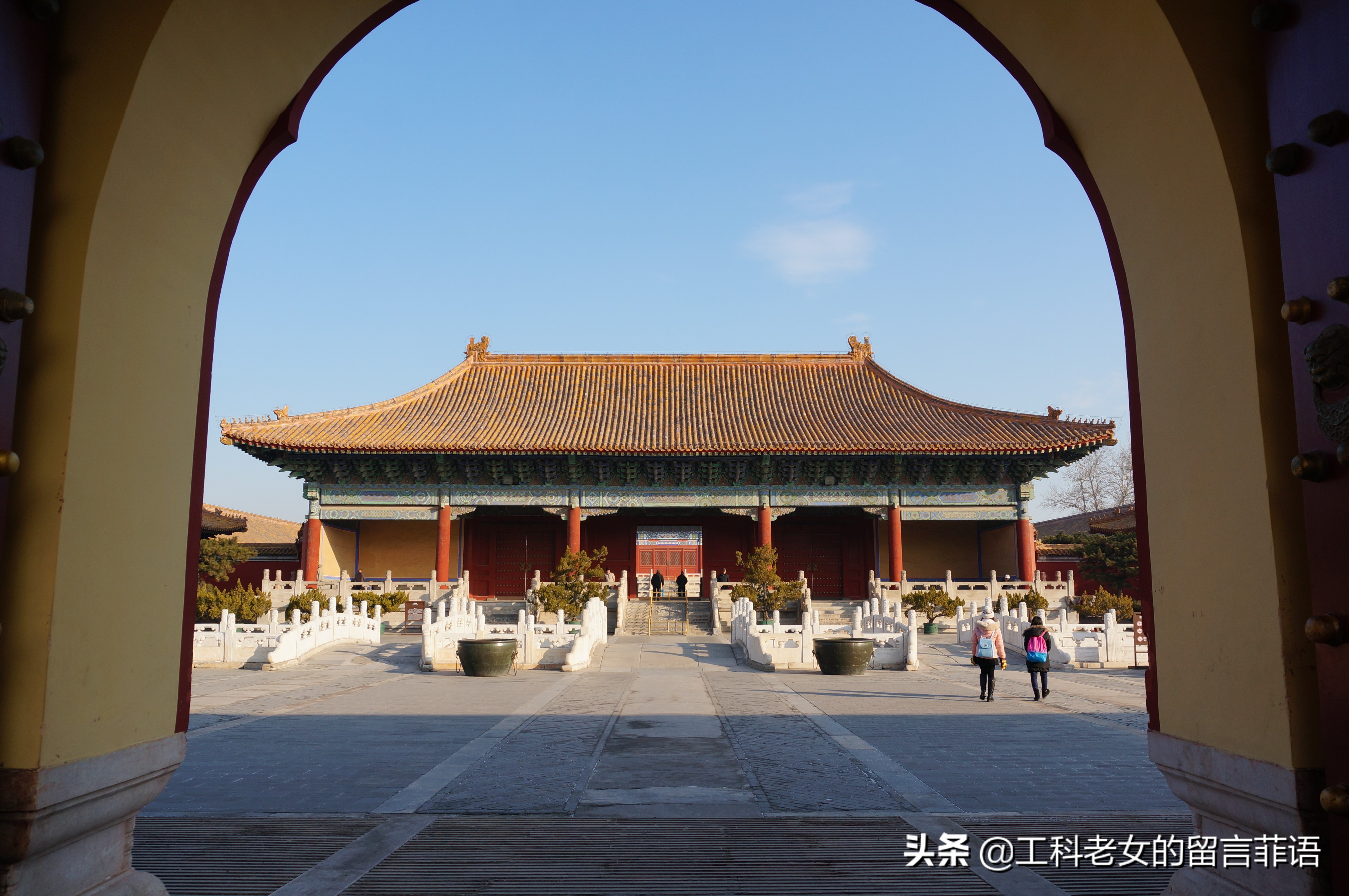 太庙大殿金丝楠木,北京太庙金丝楠木大殿视频素材