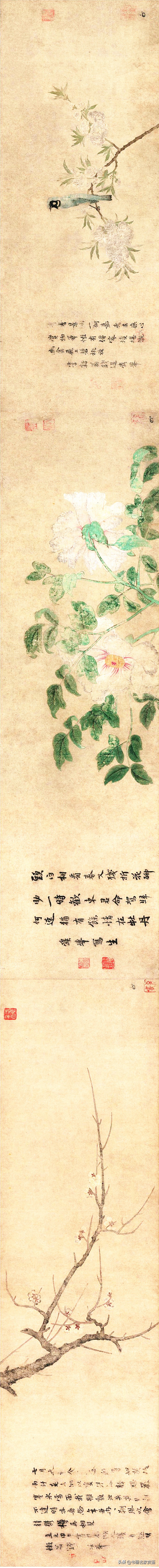 最早推动发扬了在画面上题写诗文，使诗书画合璧，被后世所继承