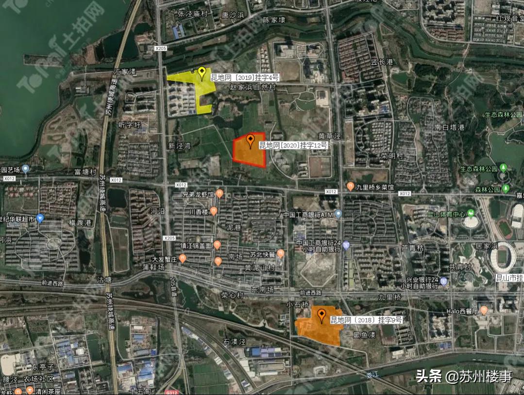 昆山城投新地块,昆山城投拿地