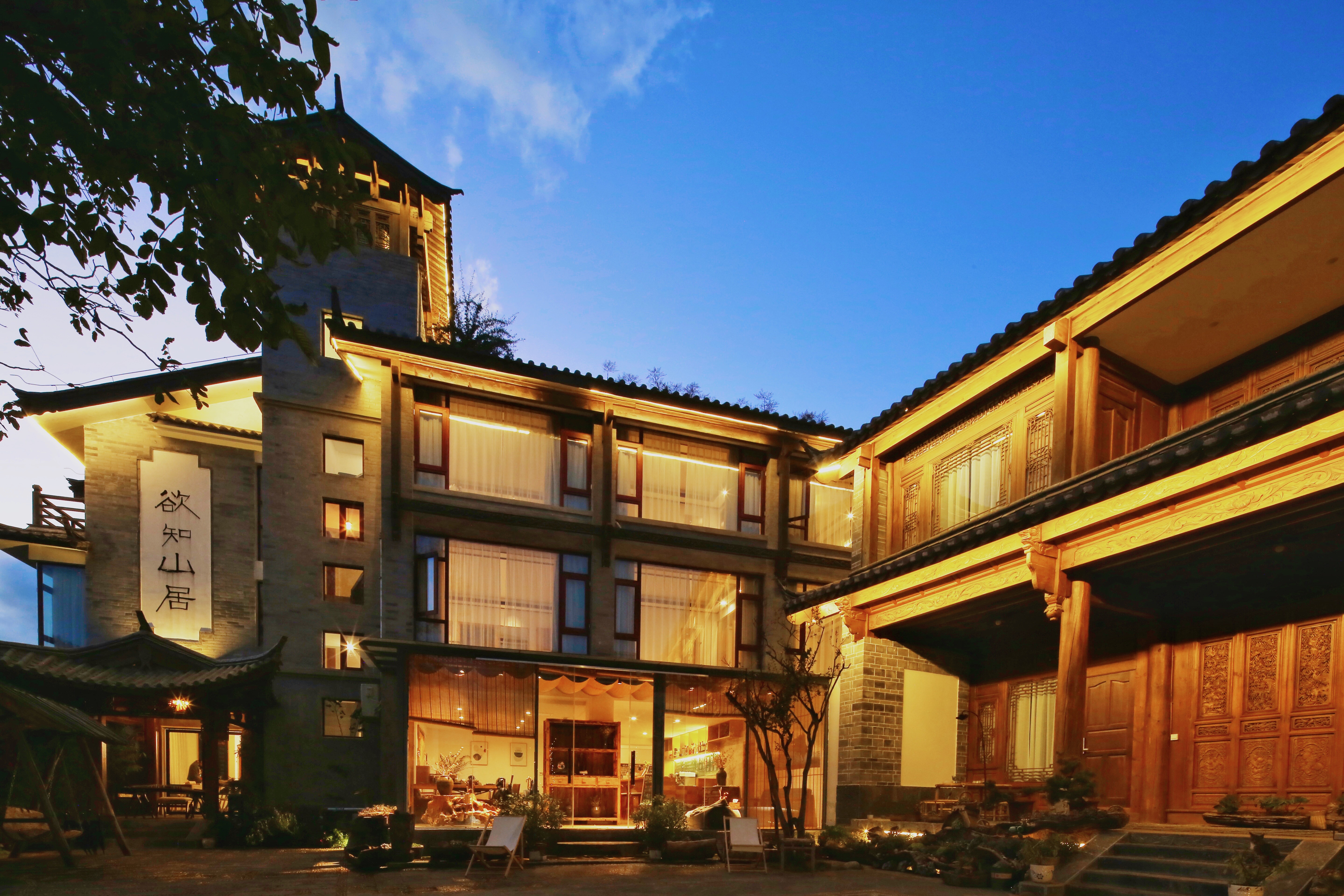 束河古镇民宿雪山下的家,束河古镇住宿看玉龙雪山