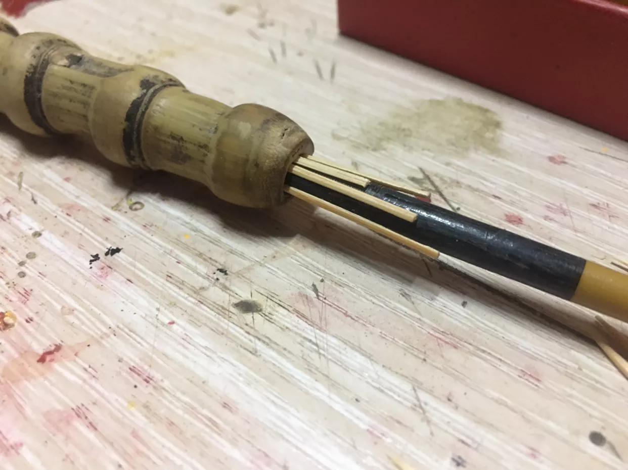 手竿换把怎么换,罗汉竹手竿