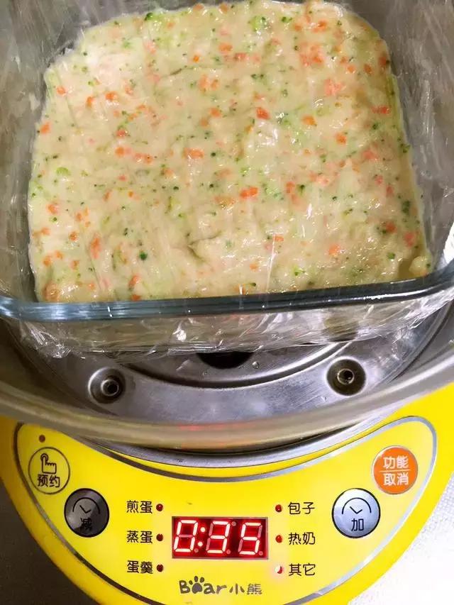 胡萝卜鳕鱼蒸糕宝宝辅食不加鸡蛋,鳕鱼蒸时蔬的配方