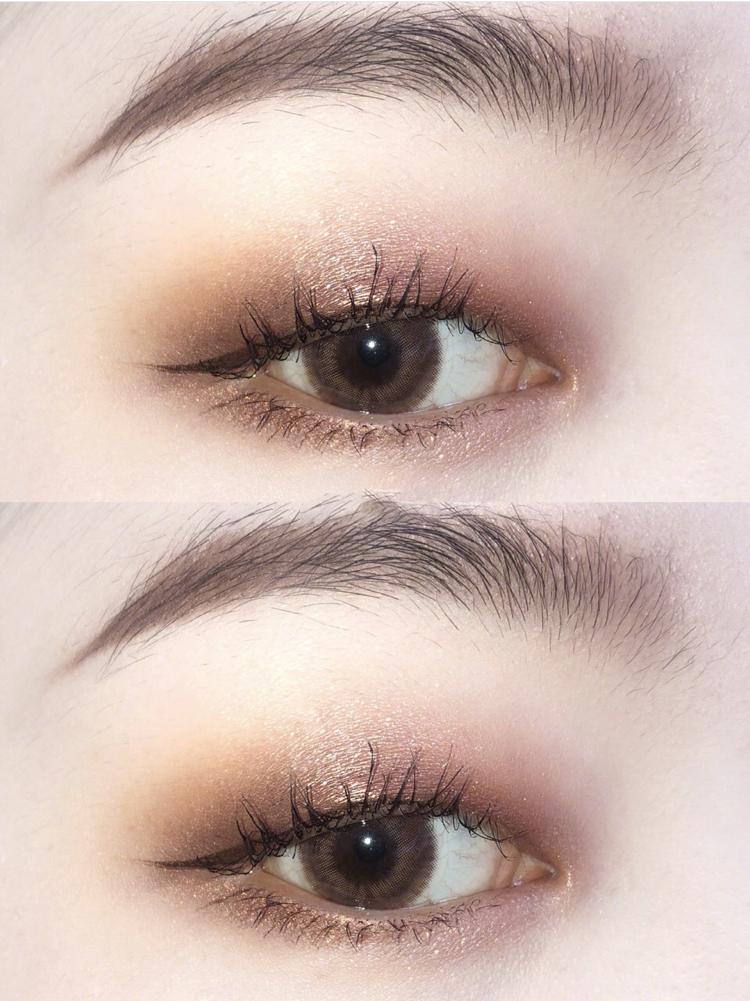 日常单眼皮眼妆初学者教程,单眼皮保姆眼妆