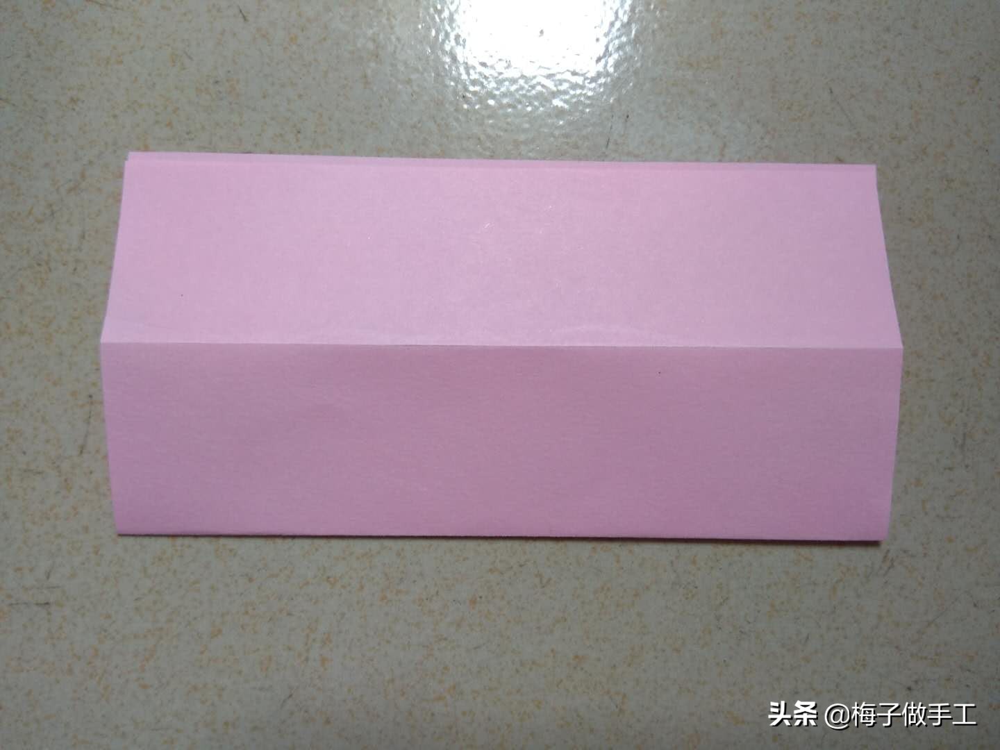 手工折纸抽纸盒教程简单,折纸手工大全折纸盒