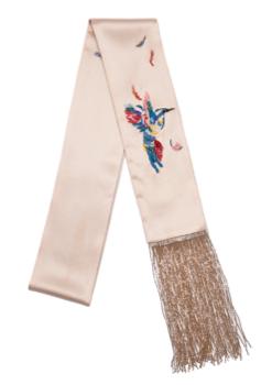 系围巾时髦,摩登复古优雅大气围巾