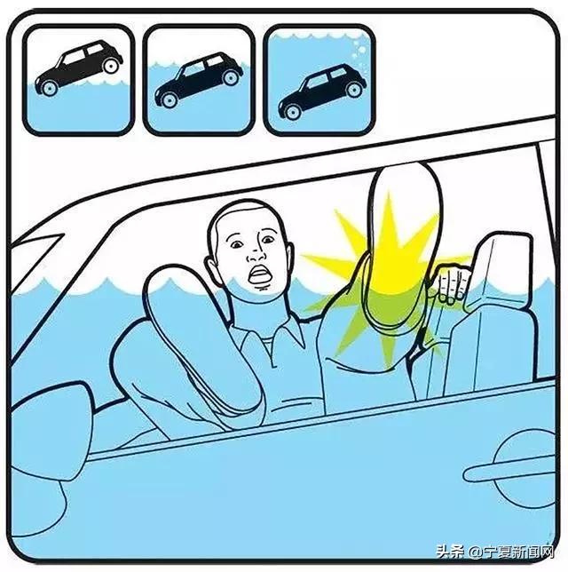 宁夏银川女子开车,凌晨5点女子把车开进河里