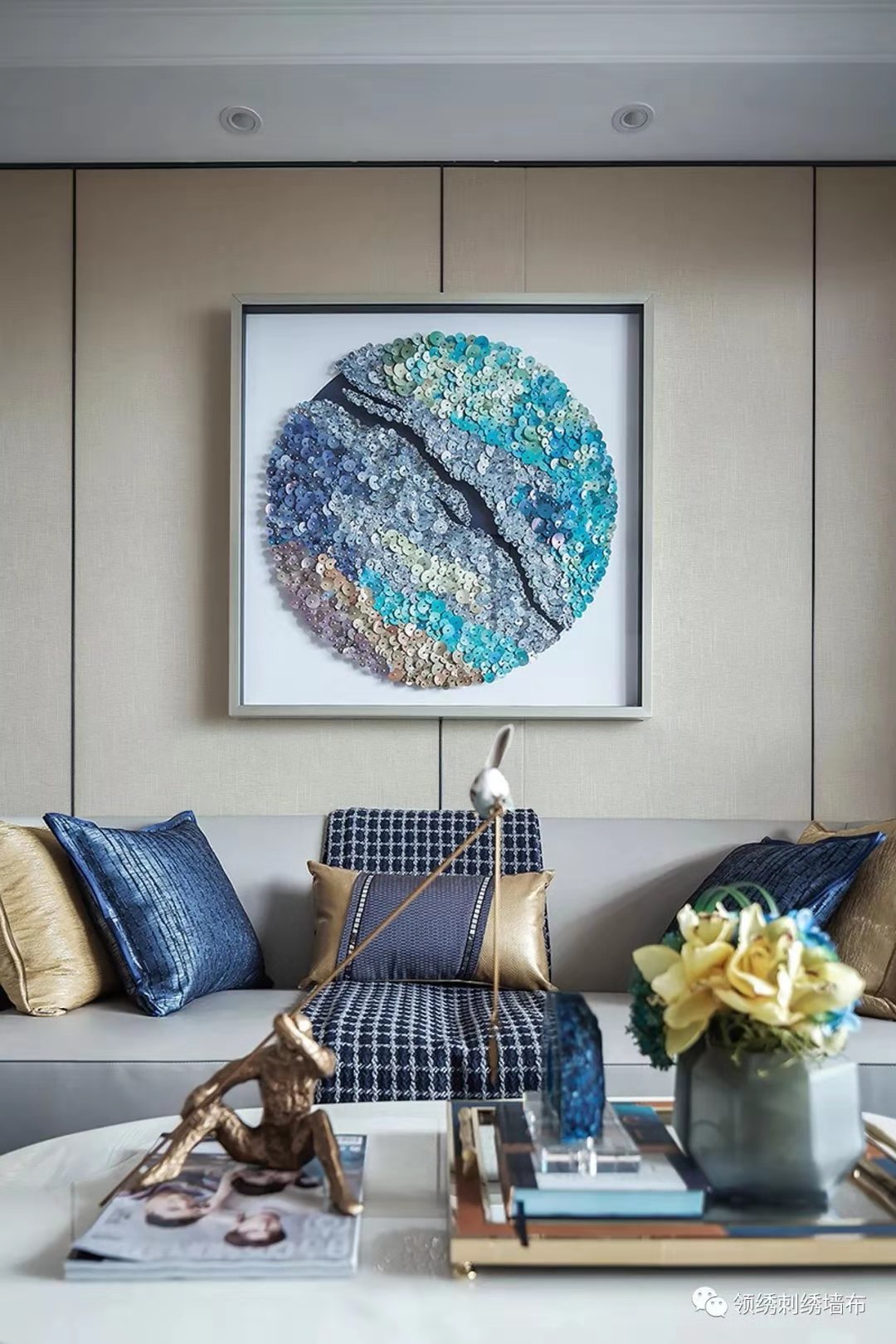 领绣墙布招商电话,领绣刺绣墙布多少钱一平米