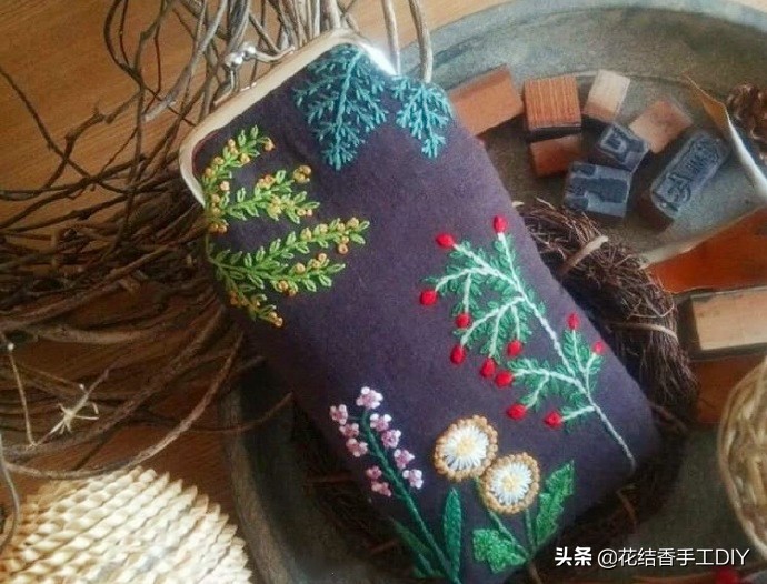 刺绣简单又好看教程,刺绣的绣法简单幼儿