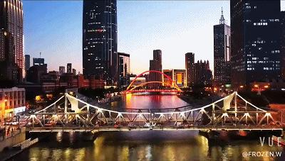 美景天津视频,天津惊艳的视频